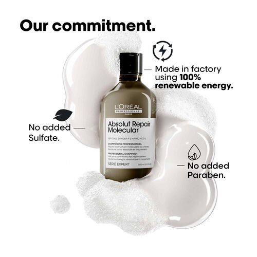 L'Or&eacute;al Professionnel Absolut Repair Molecular Sulfate-Free Shampoo 300ml - Festive Scheme | L'Or&eacute;al Partner Shop