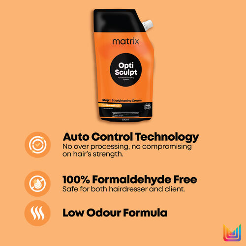 Opti.Straight Straightening Cream Normal - Festive Scheme | L'Or&eacute;al Partner Shop