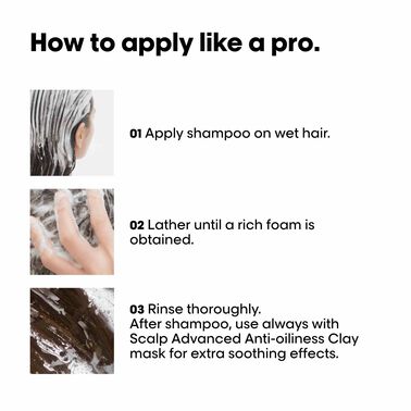 L'Oreal Professionnel Anti-Oiliness Shampoo 300ml - Scalp Advanced | L'Oréal Partner Shop