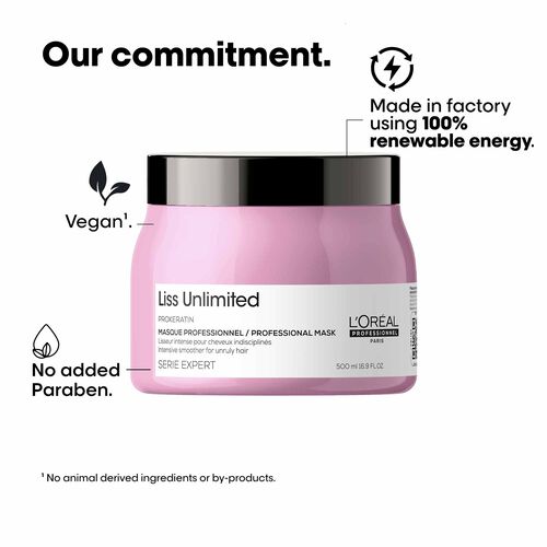 L'Or&eacute;al Professionnel Liss Unlimited Mask 500ml -  | L'Or&eacute;al Partner Shop
