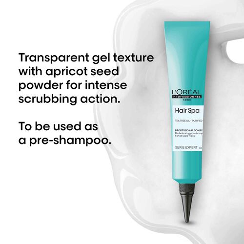 L'Oreal Professionnel Hair Spa Scalp Re-Balancing Scrub 150ml - Festive Scheme | L'Or&eacute;al Partner Shop