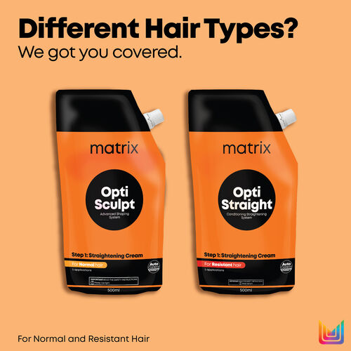 Opti.Straight Straightening Cream Normal - Festive Scheme | L'Or&eacute;al Partner Shop