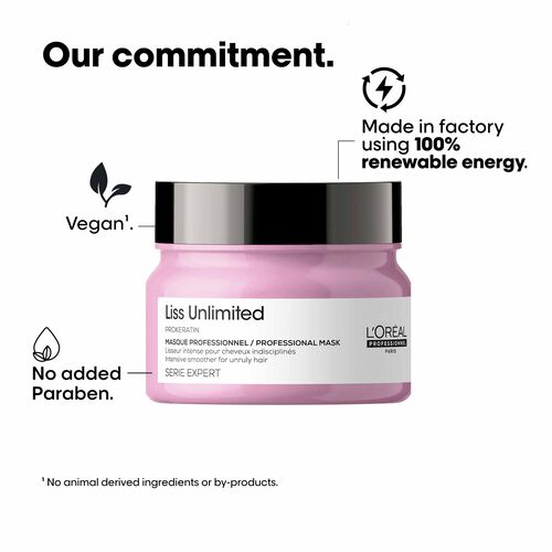 L'Or&eacute;al Professionnel Liss Unlimited Mask 250ml - L'Or&eacute;al Professionnel Haircare | L'Or&eacute;al Partner Shop