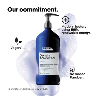 L'Oréal Professionnel Density Advanced Shampoo 1500ml - Scalp Advanced L'Oréal Professionnel Density Advanced Shampoo 1500ml - Scalp Advanced | L'Oréal Partner Shop