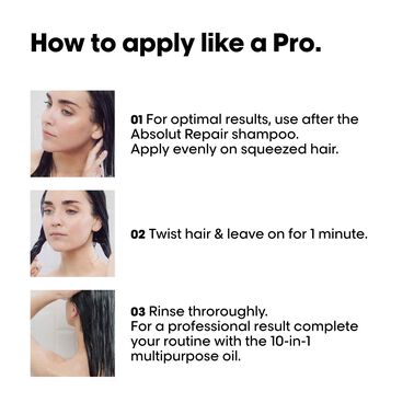L'Oréal Professionnel Absolut Repair Mask 500ml - Absolut Repair | L'Oréal Partner Shop