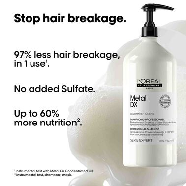 L'Oreal Professionnel Metal DX  Shampoo 1500ml - Metal DX | L'Oréal Partner Shop