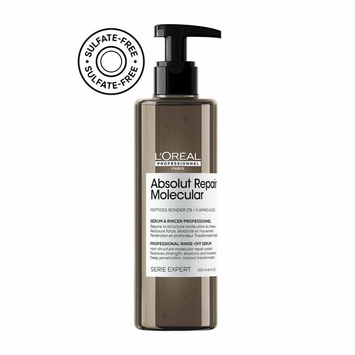 L'Or&eacute;al Professionnel Absolut Repair Molecular Hair Rinse-off Serum 250ml - Festive Scheme | L'Or&eacute;al Partner Shop