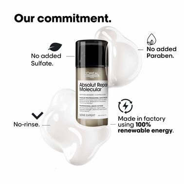 L'Oréal Professionnel Absolut Repair Molecular Leave-in Cream 100ml - L'Oréal Professionnel L'Oréal Professionnel Absolut Repair Molecular Leave-in Cream 100ml - L'Oréal Professionnel | L'Oréal Partner Shop