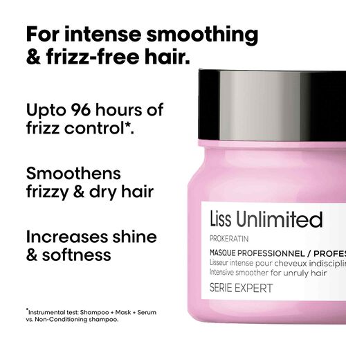 L'Or&eacute;al Professionnel Liss Unlimited Mask 250ml - L'Or&eacute;al Professionnel Haircare | L'Or&eacute;al Partner Shop