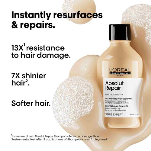 L'Or&eacute;al Professionnel Absolut Repair Shampoo 300ml - L'Or&eacute;al Professionnel Haircare | L'Or&eacute;al Partner Shop
