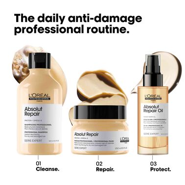 L'Oréal Professionnel Absolut Repair Shampoo 300ml - L'Oréal Professionnel Haircare | L'Oréal Partner Shop