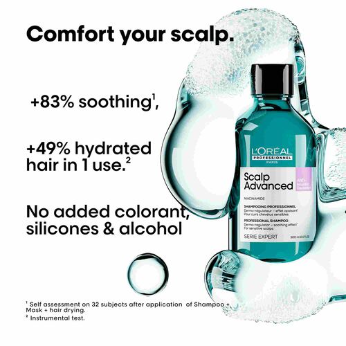 L'Oreal Professionnel Anti-Discomfort Shampoo 300ml - L'Or&eacute;al Professionnel Haircare | L'Or&eacute;al Partner Shop