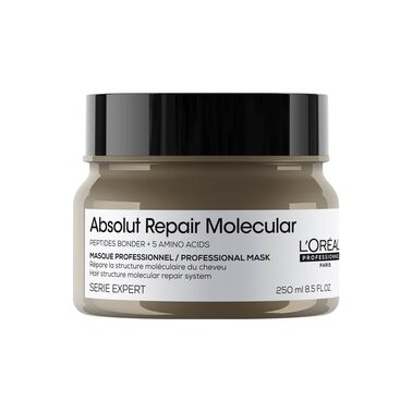 L'Oréal Professionnel Absolut Repair Molecular Deep Repairing  Cream Mask 250ml - L'Oréal Professionnel | L'Oréal Partner Shop