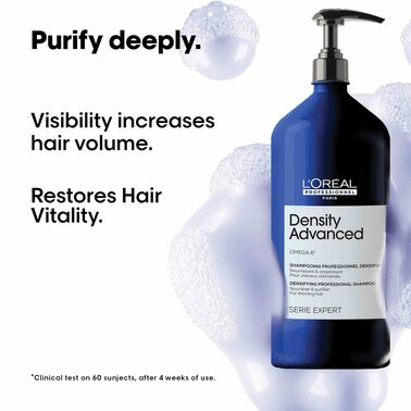 L'Oréal Professionnel Density Advanced Shampoo 1500ml - Scalp Advanced L'Oréal Professionnel Density Advanced Shampoo 1500ml - Scalp Advanced | L'Oréal Partner Shop