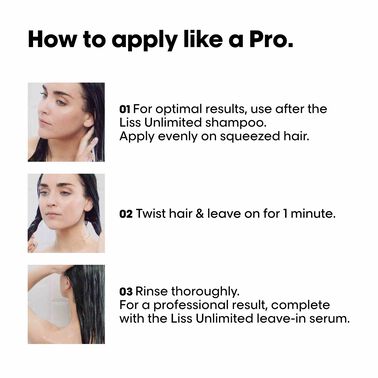 L'Oréal Professionnel Liss Unlimited Mask 500ml - Liss Unlimited | L'Oréal Partner Shop