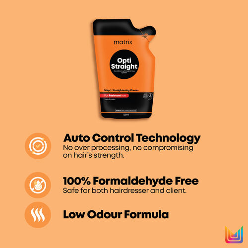 Opti.Straight Straightening Cream Resistant - Festive Scheme | L'Or&eacute;al Partner Shop