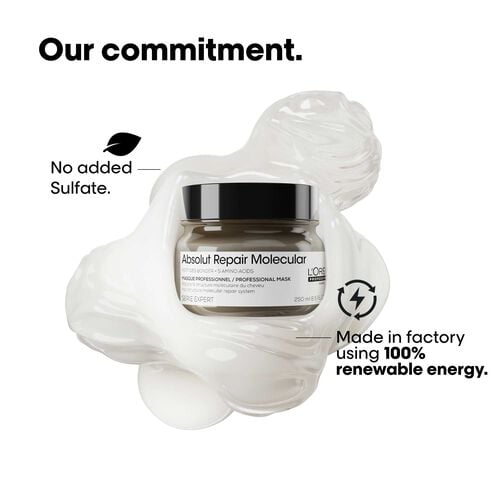 L'Or&eacute;al Professionnel Absolut Repair Molecular Deep Repairing  Cream Mask 250ml - Festive Scheme | L'Or&eacute;al Partner Shop