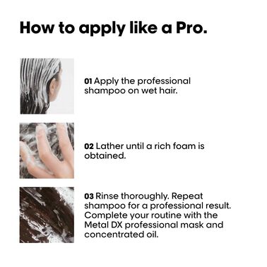 L'Oreal Professionnel Metal DX Shampoo 300ml - L'Oréal Professionnel Haircare | L'Oréal Partner Shop