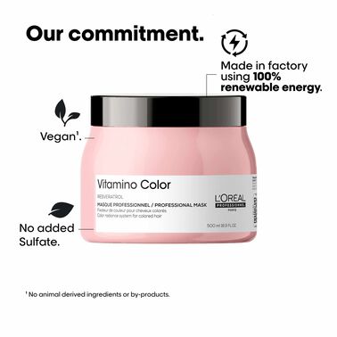 L'Oréal Professionnel Vitamino Mask 500ml - L'Oréal Professionnel L'Oréal Professionnel Vitamino Mask 500ml - L'Oréal Professionnel | L'Oréal Partner Shop