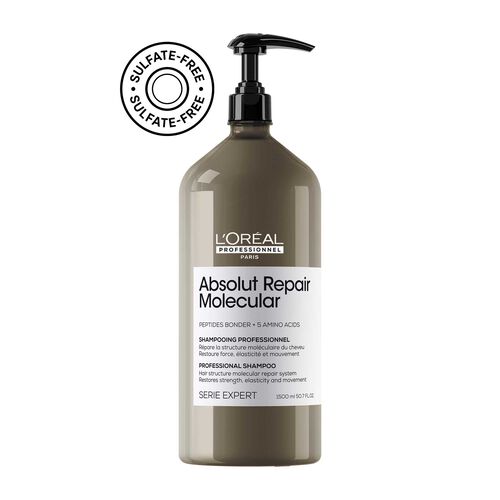 L'Or&eacute;al Professionnel Absolut Repair Molecular Sulfate-Free Shampoo 1500ml - Festive Scheme | L'Or&eacute;al Partner Shop