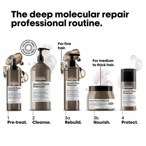 L'Or&eacute;al Professionnel Absolut Repair Molecular Sulfate-Free Shampoo 1500ml - Festive Scheme | L'Or&eacute;al Partner Shop