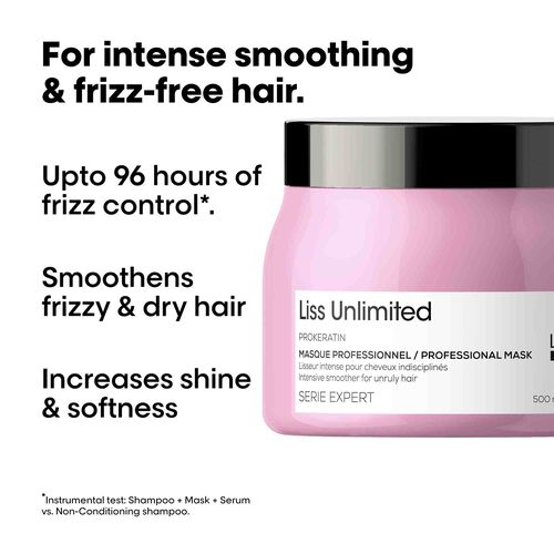 L'Or&eacute;al Professionnel Liss Unlimited Mask 500ml -  | L'Or&eacute;al Partner Shop