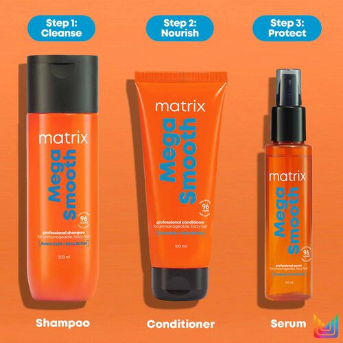 Matrix Mega Smooth Serum - Matrix Leave-In | L'Or&eacute;al Partner Shop