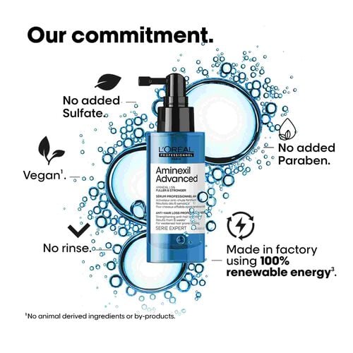 L'Oreal Professionnel Aminexil Advanced Serum for Hair Loss 90ml - Festive Scheme | L'Or&eacute;al Partner Shop