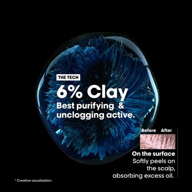 L'Oreal Professionnel Anti-Oiliness 2-in-1 Deep Purifier Clay 250ml - L'Oréal Professionnel Haircare | L'Oréal Partner Shop