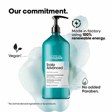 L'Oréal Professionnel Anti-Dandruff Shampoo 1500ml - Scalp Advanced | L'Oréal Partner Shop
