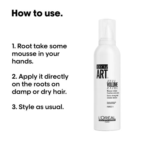 Full Volume Extra Mousse - lp-styling | L'Or&eacute;al Partner Shop