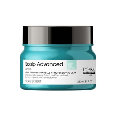 L'Oreal Professionnel Anti-Oiliness 2-in-1 Deep Purifier Clay 250ml - L'Oréal Professionnel Haircare L'Oreal Professionnel Anti-Oiliness 2-in-1 Deep Purifier Clay 250ml - L'Oréal Professionnel Haircare | L'Oréal Partner Shop
