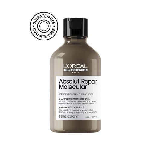 L'Or&eacute;al Professionnel Absolut Repair Molecular Sulfate-Free Shampoo 300ml - Festive Scheme | L'Or&eacute;al Partner Shop