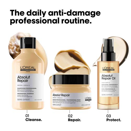 L'Or&eacute;al Professionnel Absolut Repair 10-in-1 Leave-in Serum 90ml - L'Or&eacute;al Professionnel Haircare | L'Or&eacute;al Partner Shop