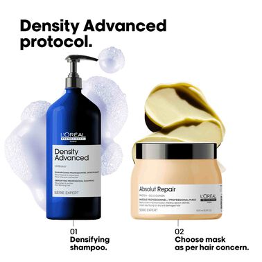 L'Oréal Professionnel Density Advanced Shampoo 1500ml - Scalp Advanced L'Oréal Professionnel Density Advanced Shampoo 1500ml - Scalp Advanced | L'Oréal Partner Shop