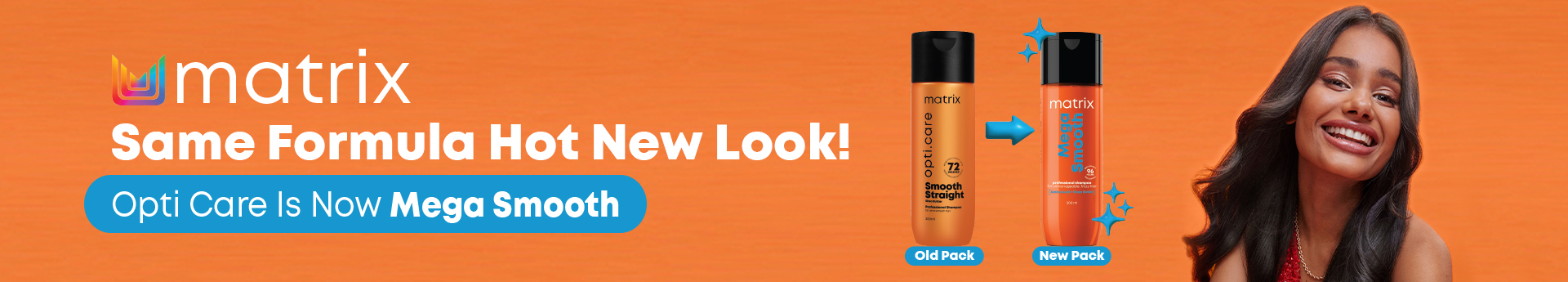 Homepage Slider Matrix Mega Smooth | L'Oréal Partner Shop